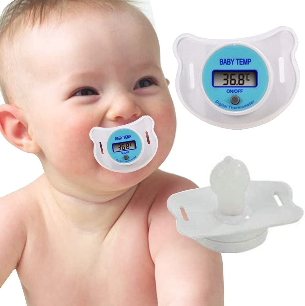BabyTemp™ – Termómetro chupete –Mide la temperatura de tu bebé sin que lo note