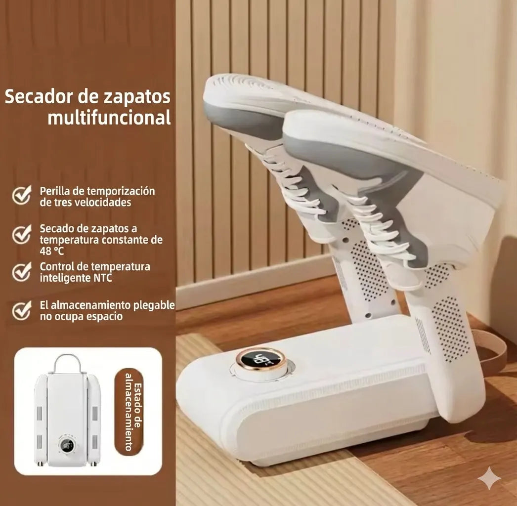 DryStep™ – Secado 360° – Zapatos secos en poco tiempo