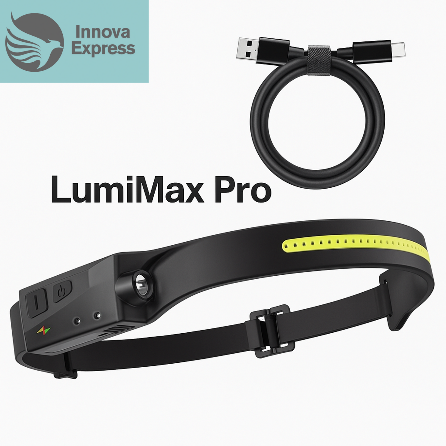 ⭐Linterna Led Frontal LumiMax Pro