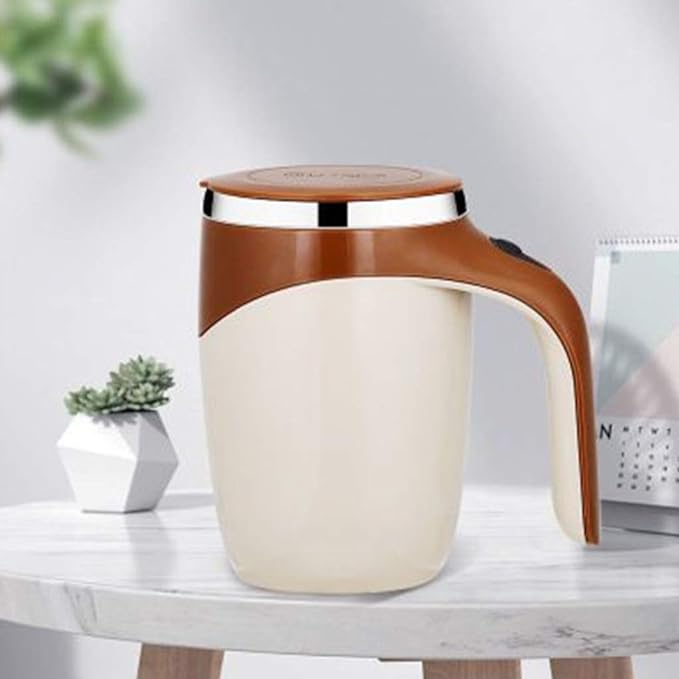 Taza Mezcladora Eléctrica USB 380cc - Color Café
