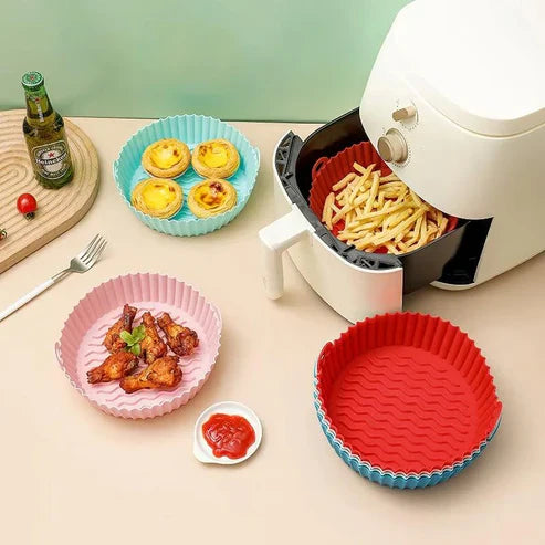 Pack 6 Molde Silicona Air Fryer