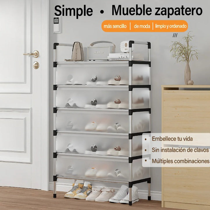 OrdenBox™ - Armado en minutos – Mas de 15 pares de zapatos ordenados