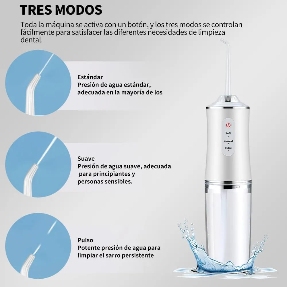 FlowDent™ – Limpieza profunda en segundos – Adiós a los restos que el cepillo no alcanza