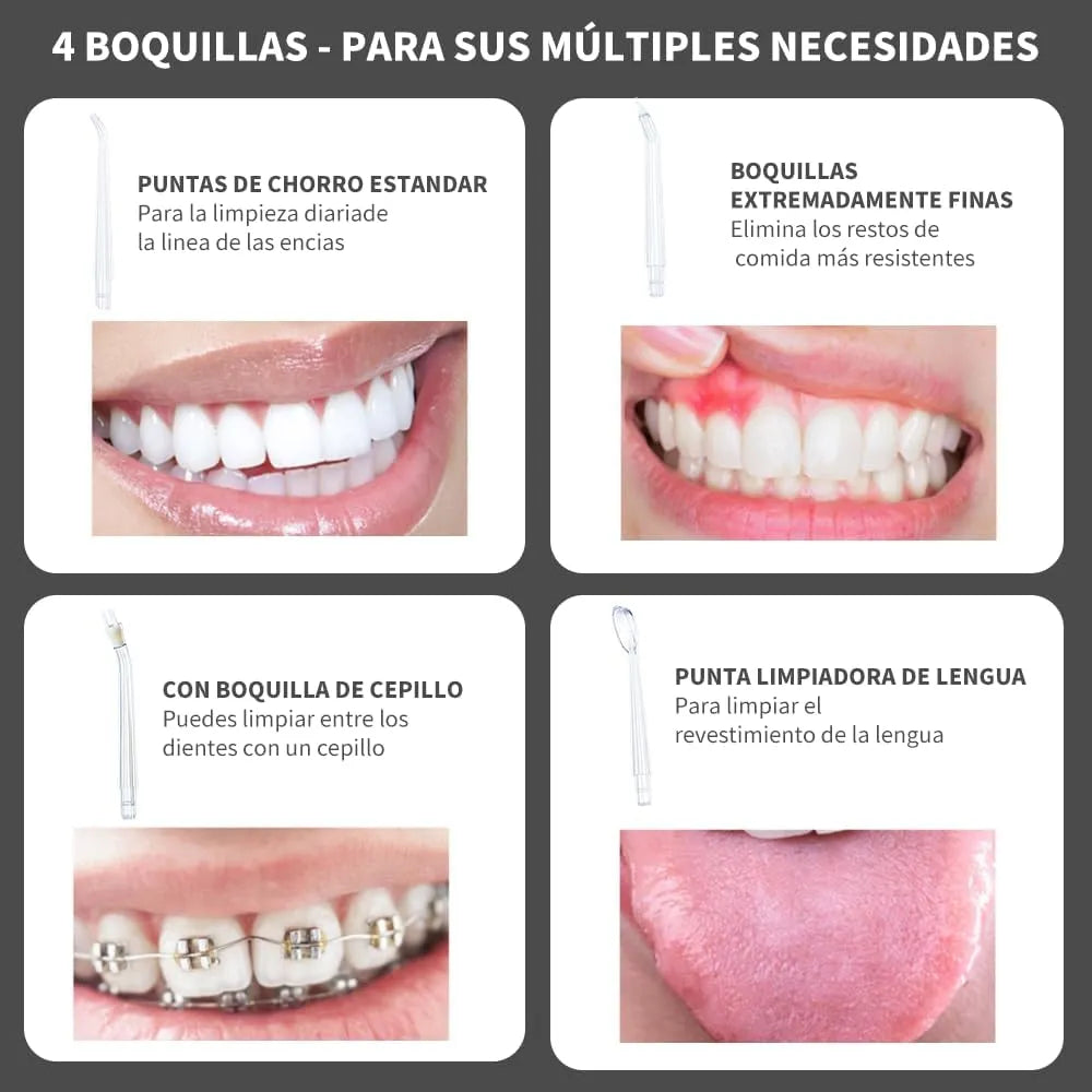 FlowDent™ – Limpieza profunda en segundos – Adiós a los restos que el cepillo no alcanza