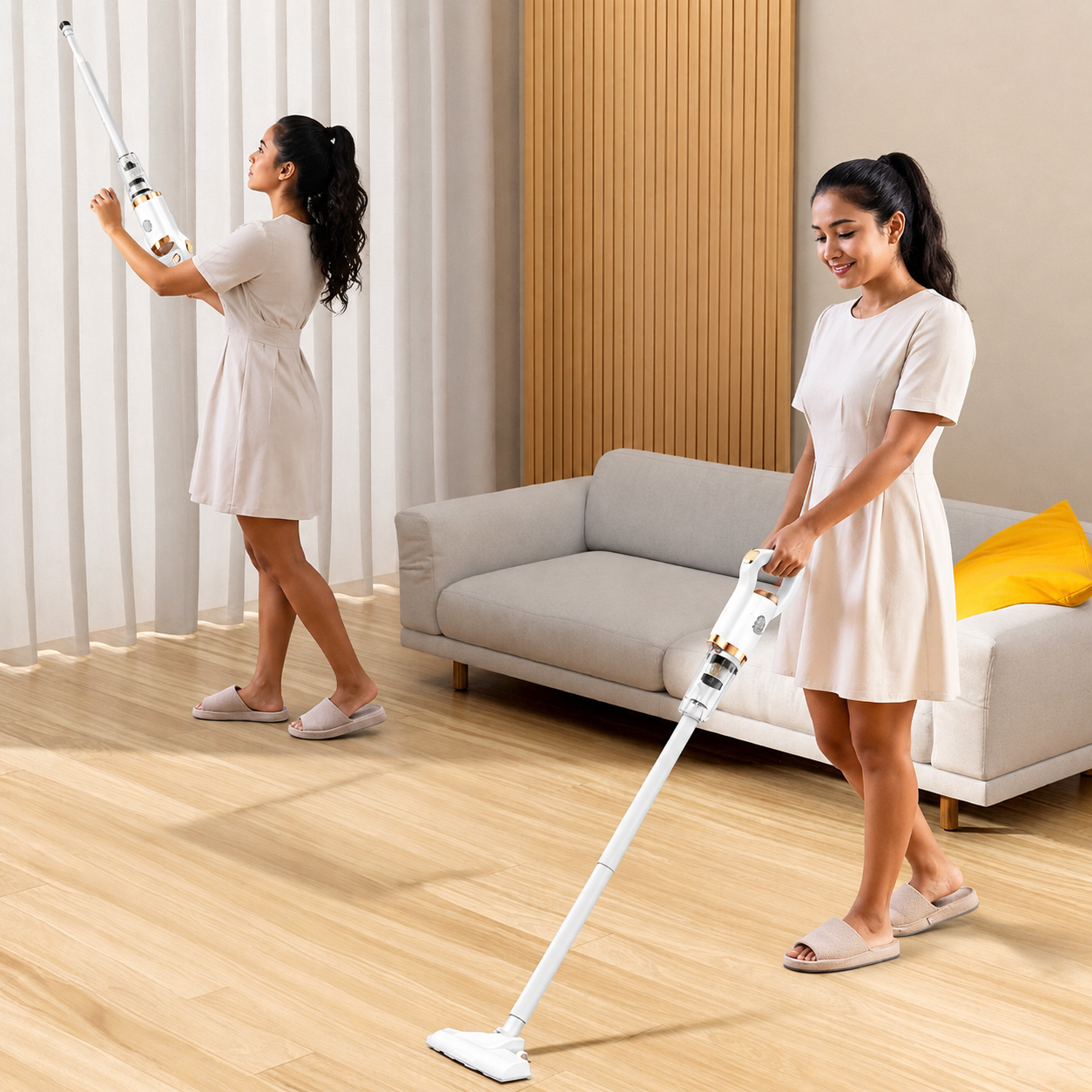 VacuMax™ –Succión potente – Sin cables, sin enredo