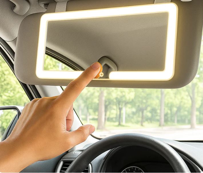 Espejo con Luz Led Auto