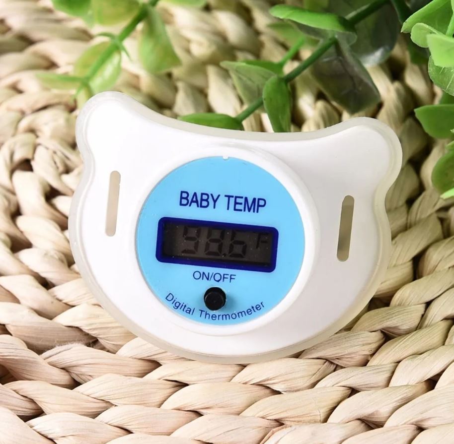 BabyTemp™ – Termómetro chupete –Mide la temperatura de tu bebé sin que lo note