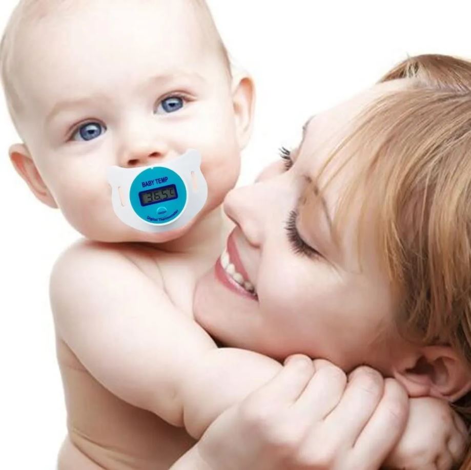 BabyTemp™ – Termómetro chupete –Mide la temperatura de tu bebé sin que lo note
