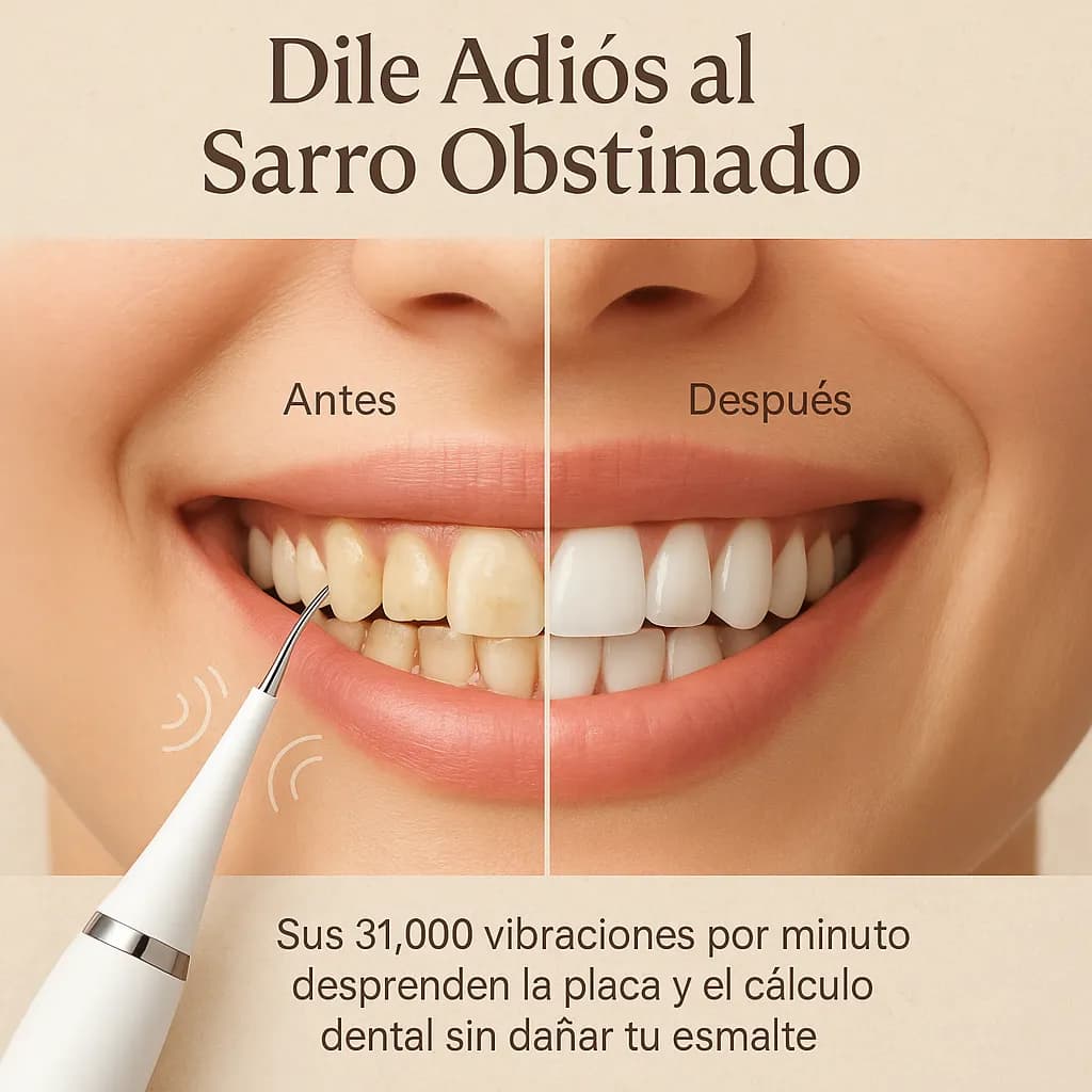 Kit Limpiador Dental Ultrasónico