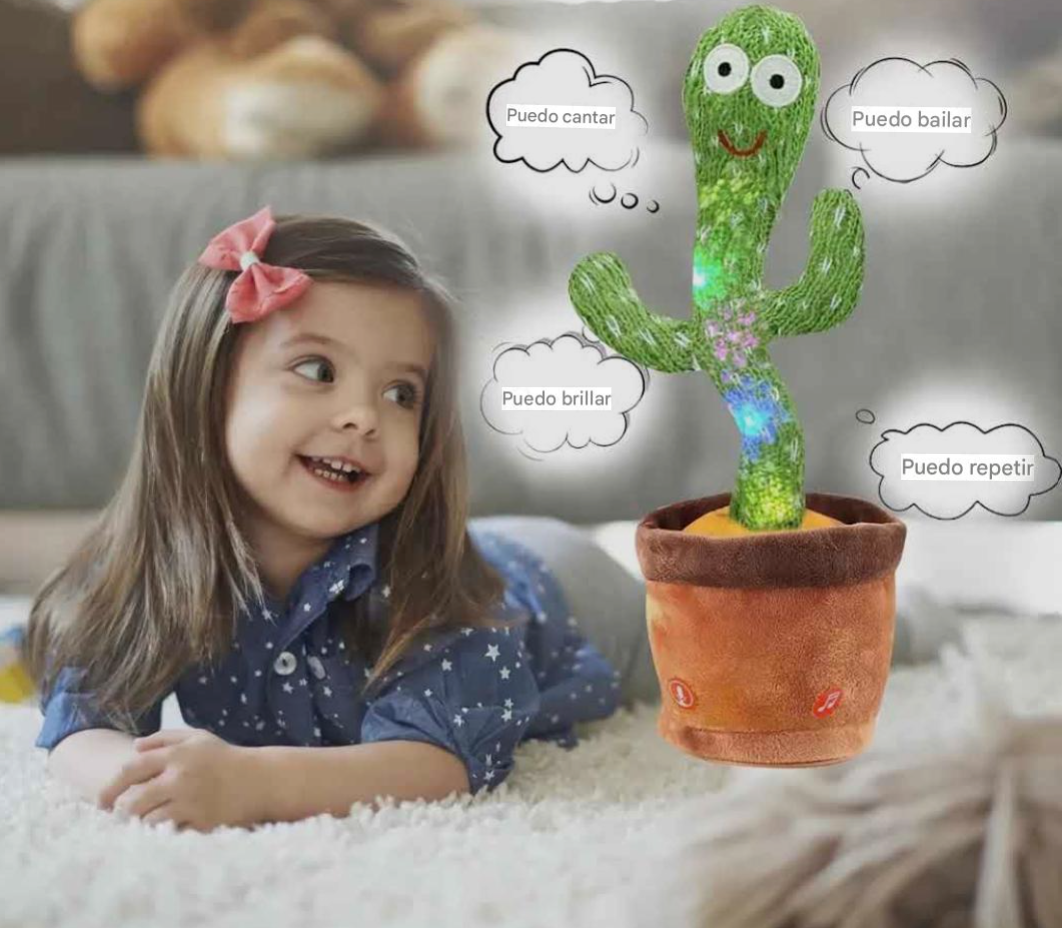 Cactus Bailarín Repetidor Voz