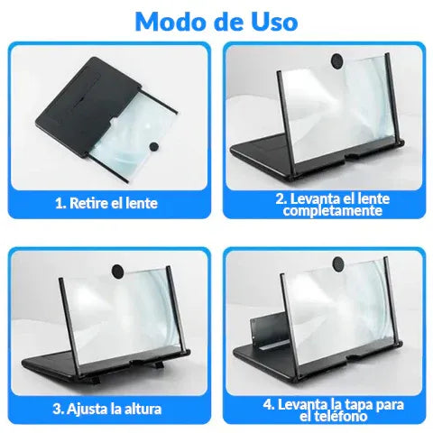 ZoomView - Amplificador de pantalla celular