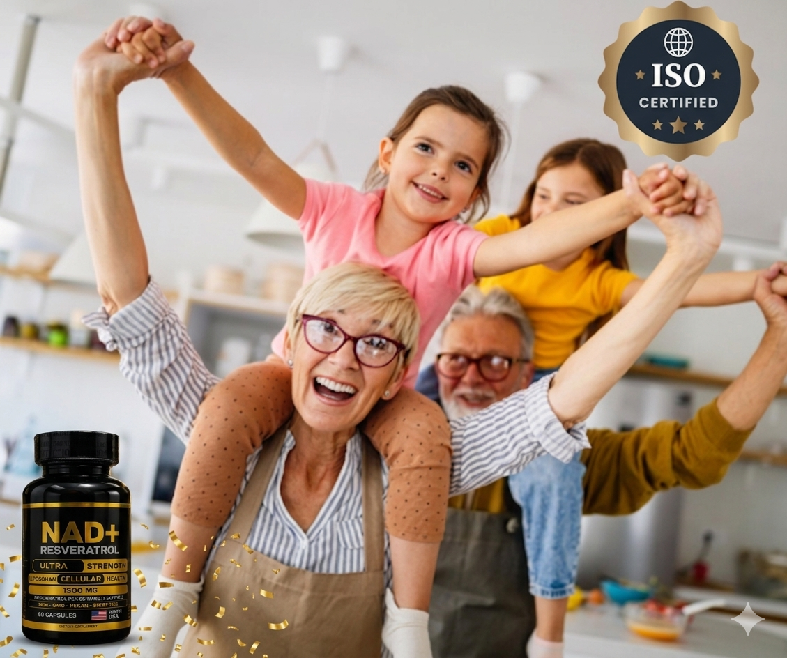 Vitagen™ – NAD+ y Resveratrol – Más energía, mejor memoria, menos años encima