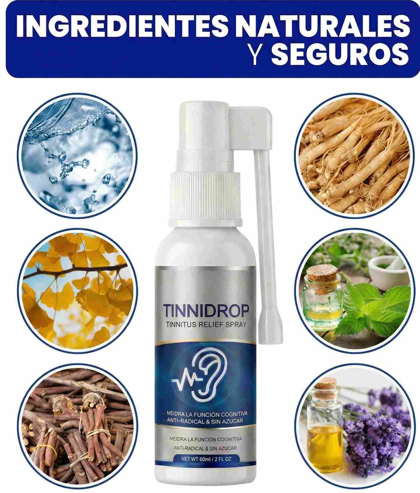 Spray Alivio Auditivo TinniDrop