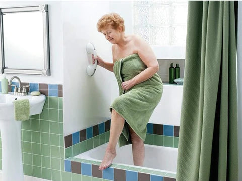 Manilla Adherente Soporte Seguridad Baño