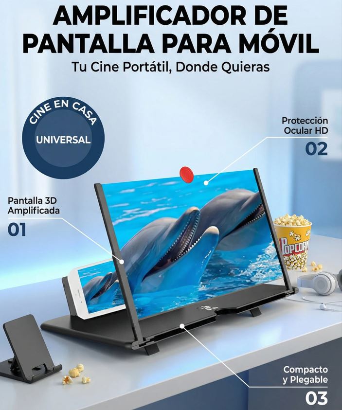 ZoomView - Amplificador de pantalla celular