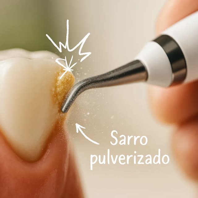 Kit Limpiador Dental Ultrasónico
