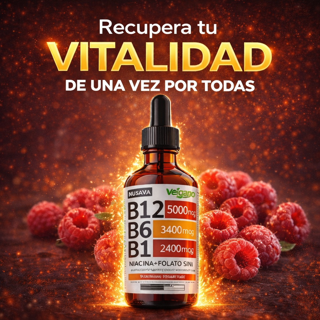 NUSAVA B12 - Energía diaria sin cansancio