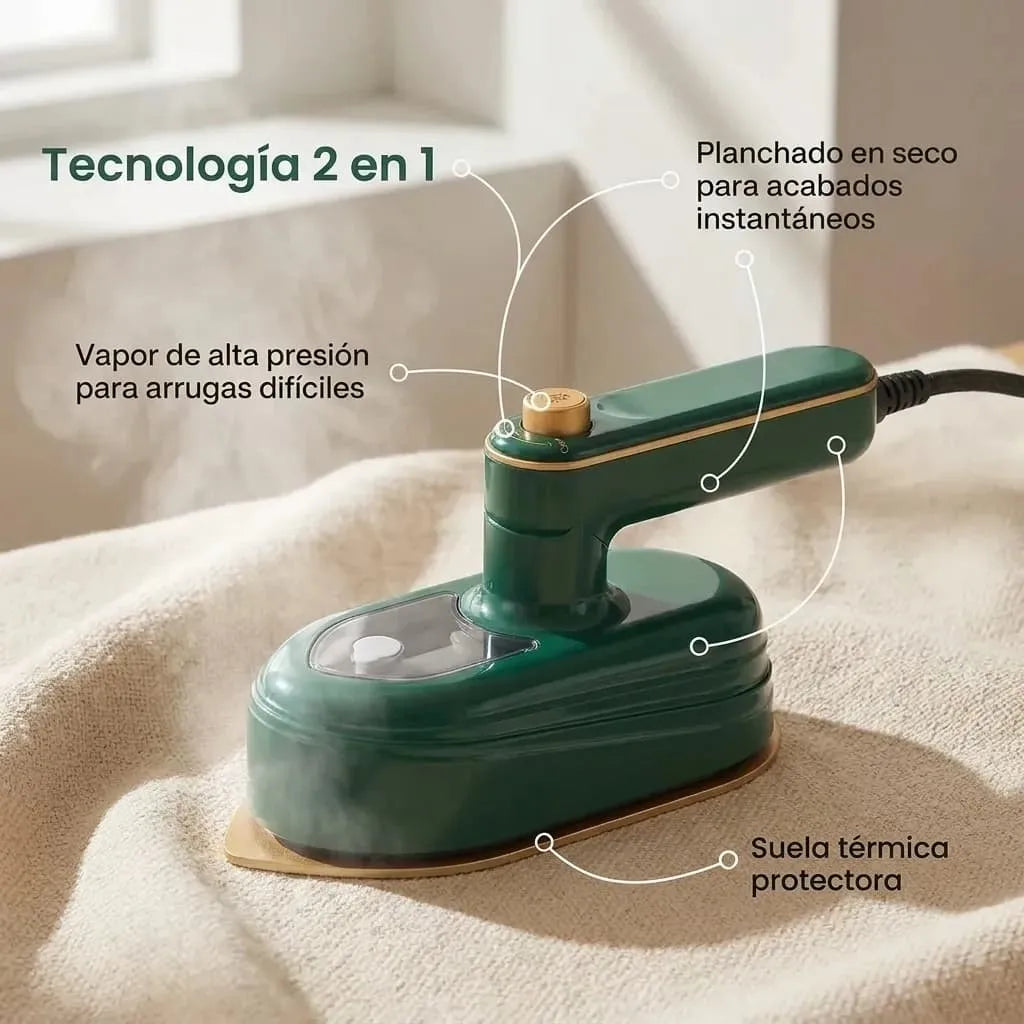 VaporSlim™ – Mini plancha de vapor – Planchado perfecto listo en minutos, donde estés