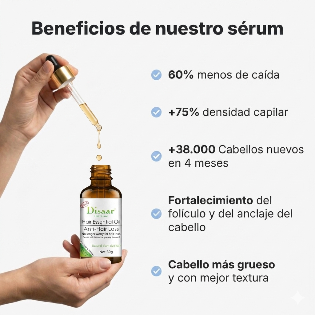 Serum Disaar - Cuidado capilar diario