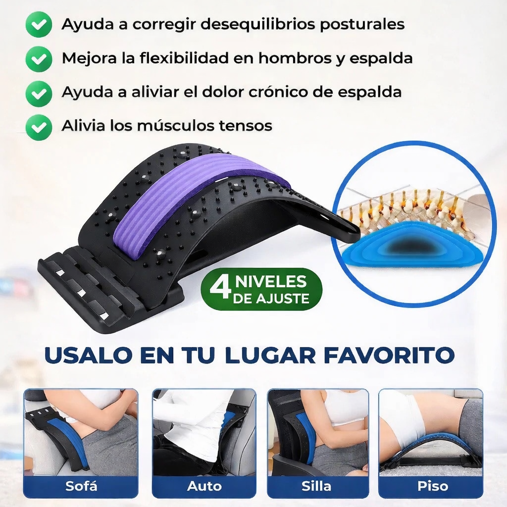 DorsoFlex - Relaja tu zona lumbar