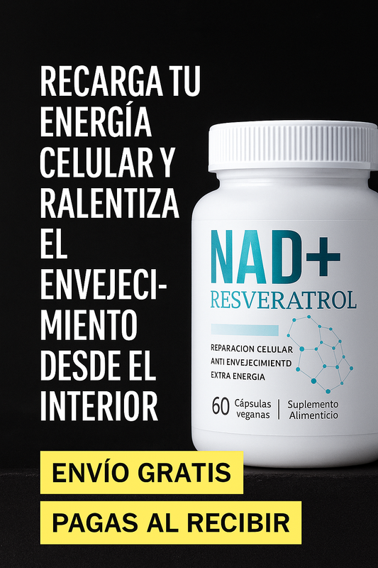 Nad + Resveratrol Antioxidante 60 Caps