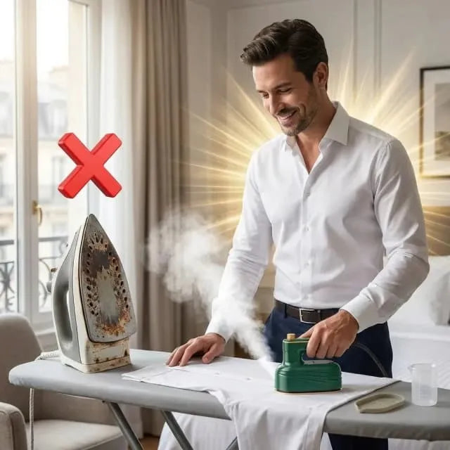 VaporSlim™ – Mini plancha de vapor – Planchado perfecto listo en minutos, donde estés