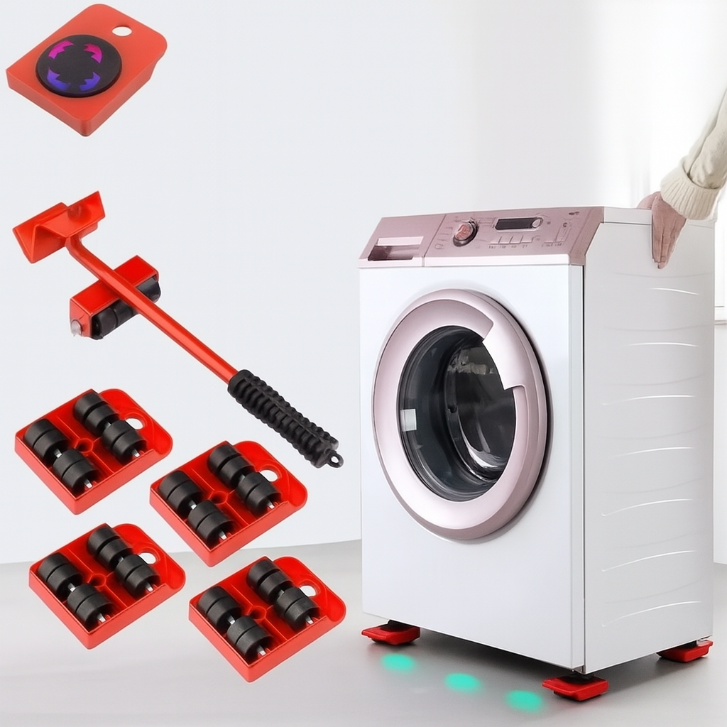 MueveTodo 360° - Kit 4 Ruedas Remolques de Elevación