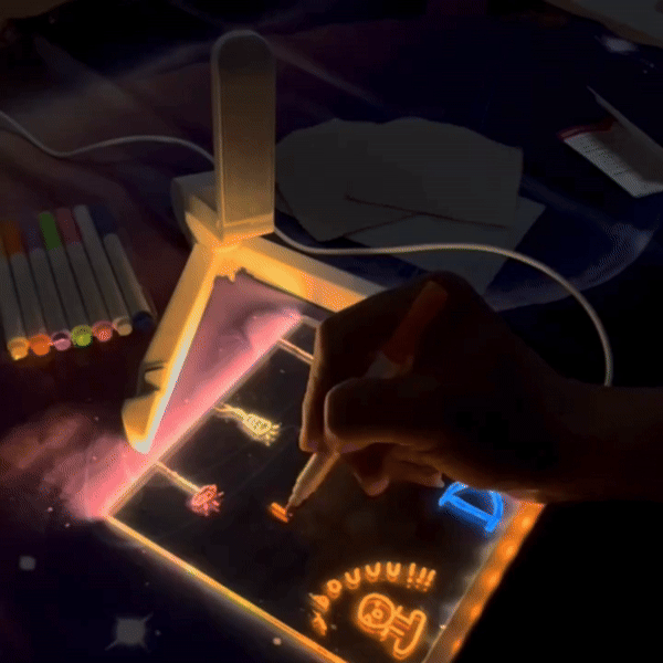 Pizarra Lampara LED Acrílica +7 Colores
