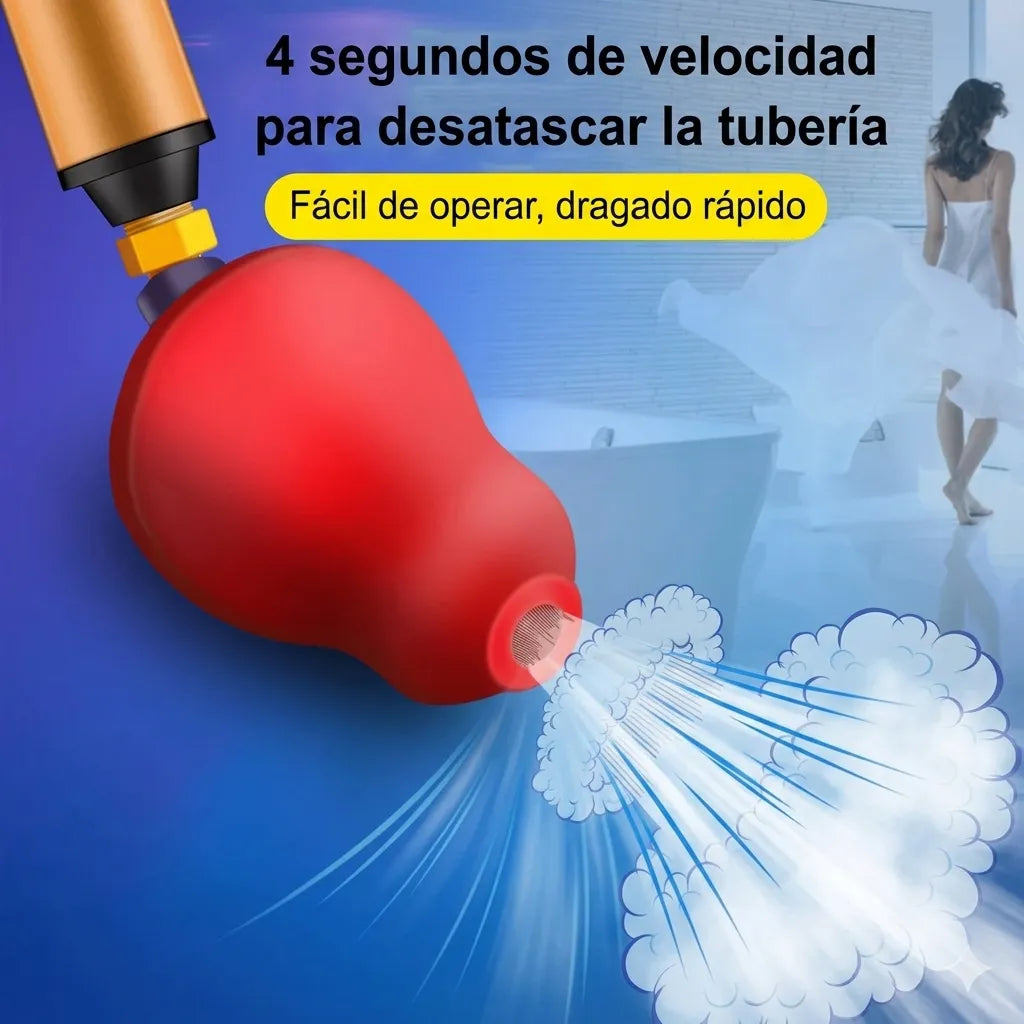 SopapoPress™- Alta presión – Tuberías libres en segundos