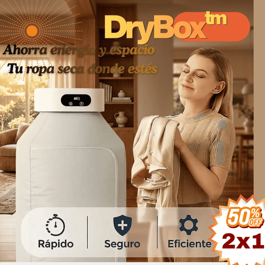 DryBox™ – Ahorra energía y espacio – Tu ropa seca donde estés