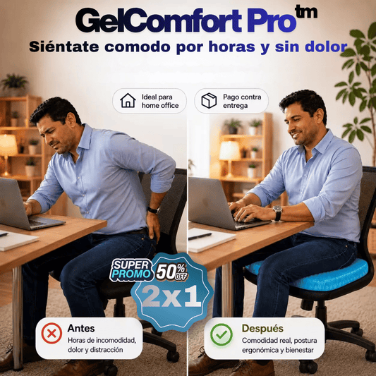 GelComfort Pro™  Siéntate comodo por horas sin dolor + Funda de regalo🎁