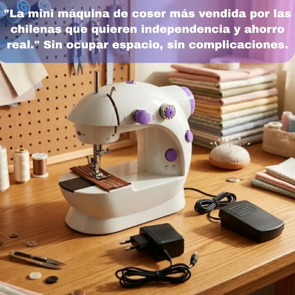 CoseYa™ – Portátil y liviana – sin complicaciones