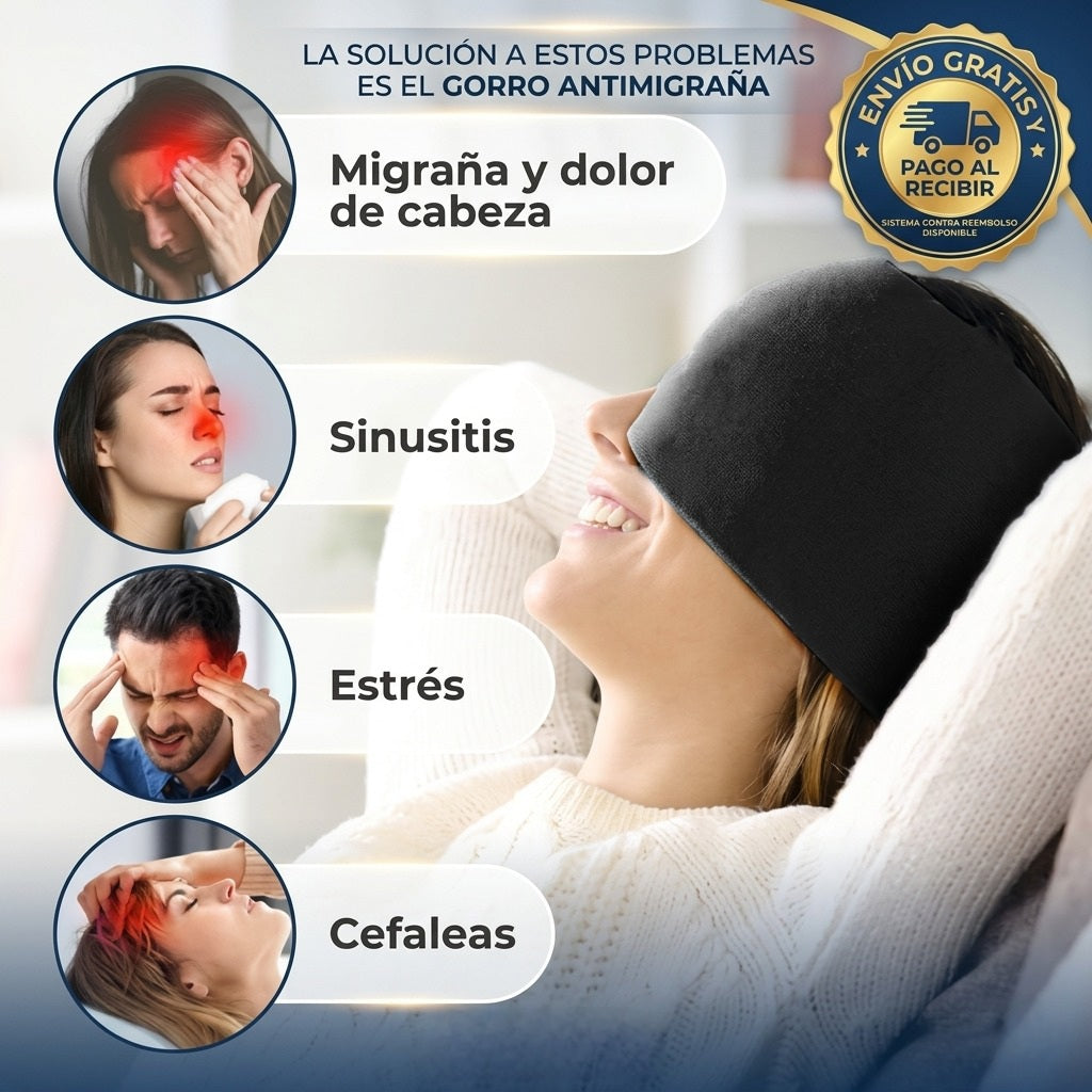 GORRO GEL ALIVIO MIGRAÑA