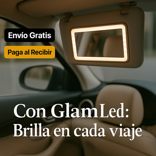 Espejo con Luz Led Auto