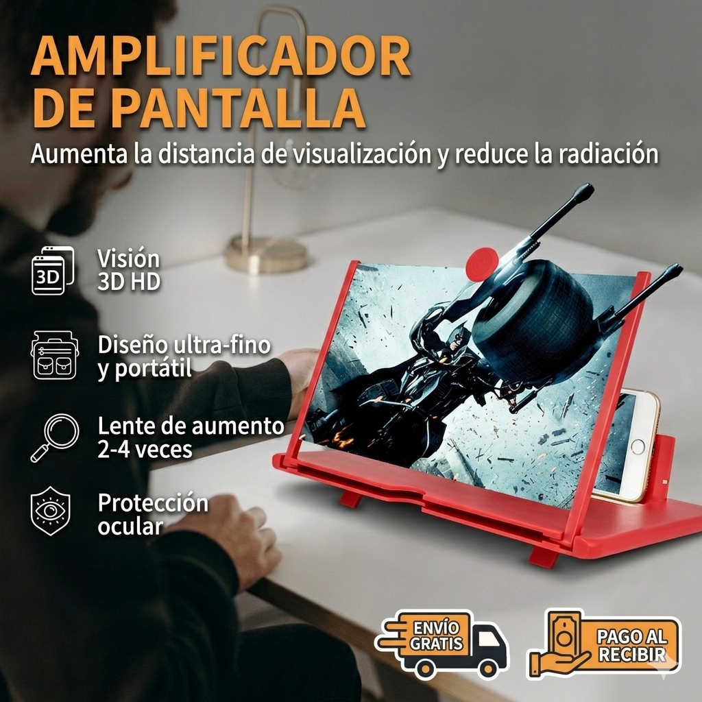 ZoomView - Amplificador de pantalla celular