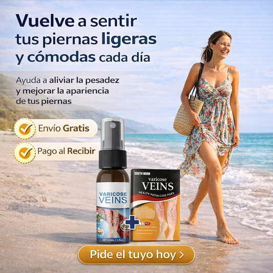 KIT VARICES SPRAY + 12 PARCH