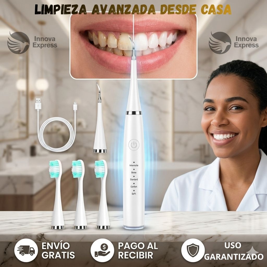 Kit Limpiador Dental Ultrasónico