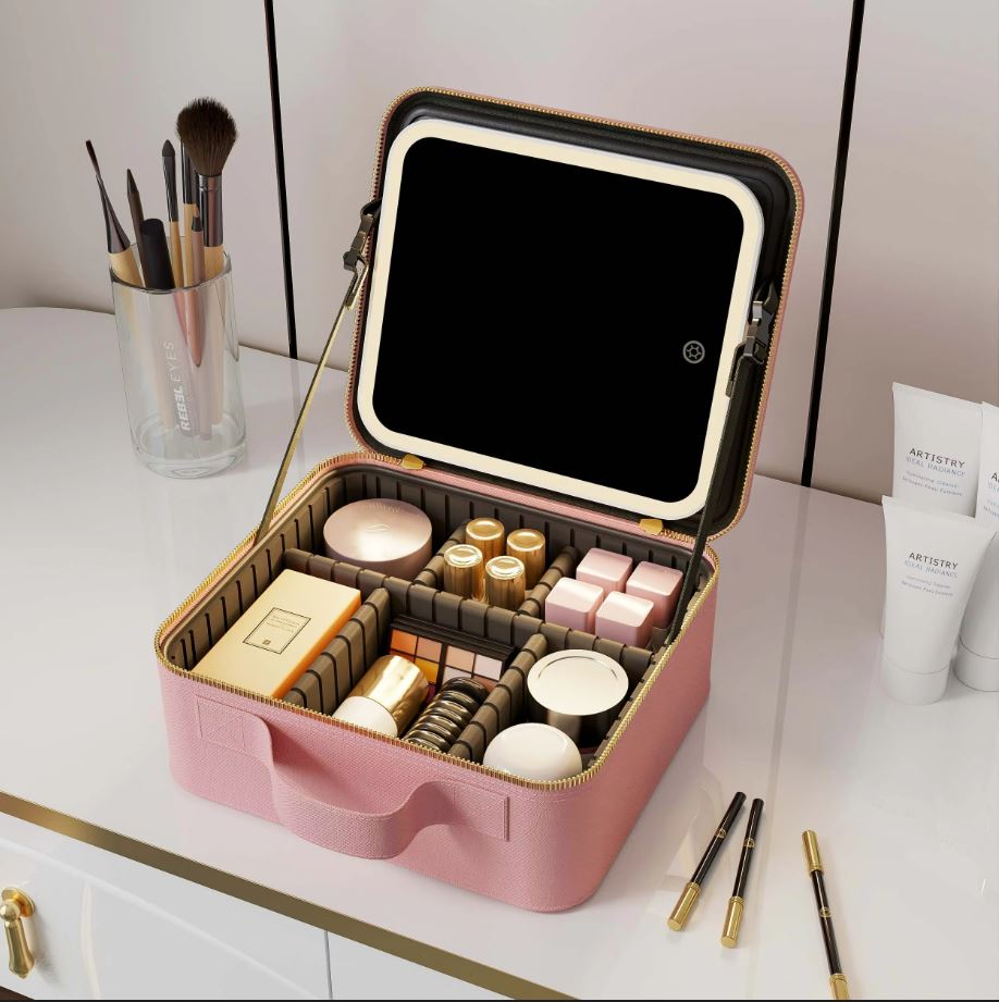 Estuche Maquillaje Luz LED