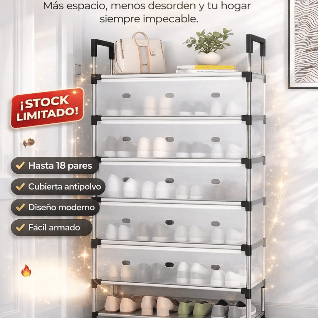 OrdenBox™ - Armado en minutos – Mas de 15 pares de zapatos ordenados