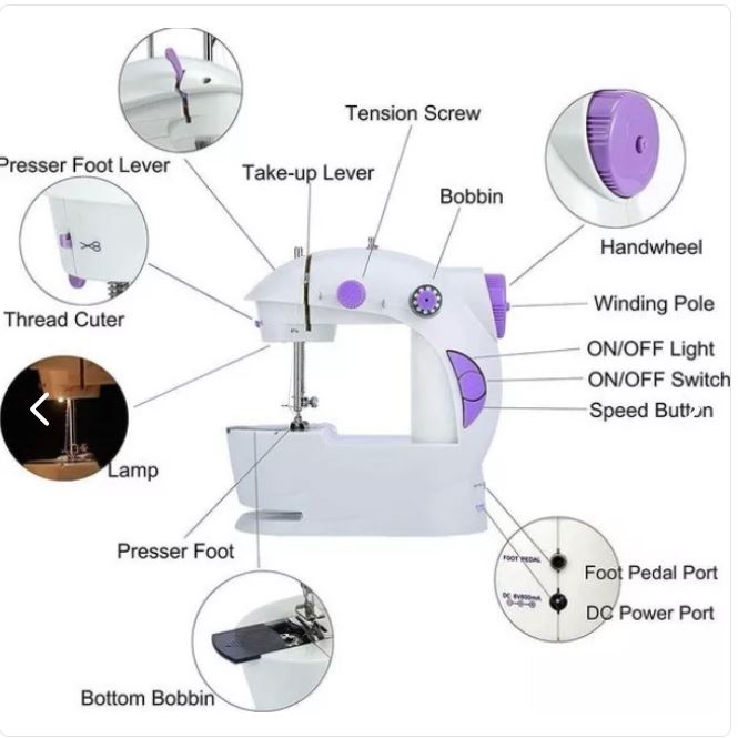 Mini Máquina de Coser Portátil