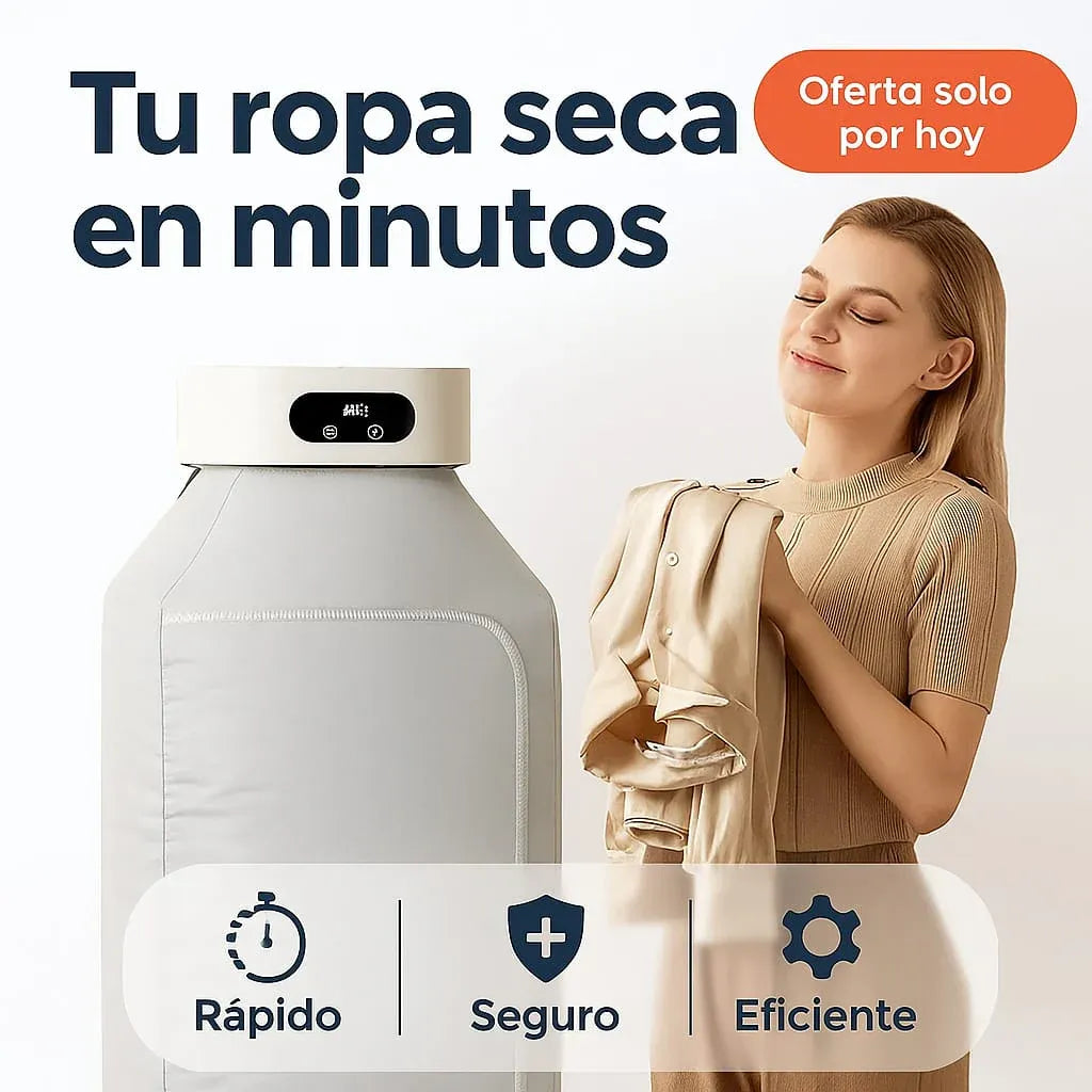 DryBox™ – Ahorra energía y espacio – Tu ropa seca donde estés