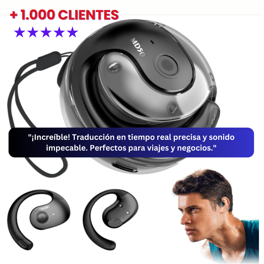 TalkPod-Audífonos traductores –Entiende y hazte entender al instante